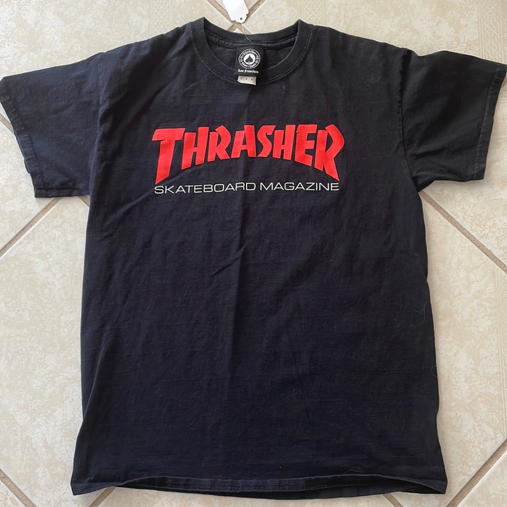 Thrasher Skateboard Magazine T-shirt Size Medium